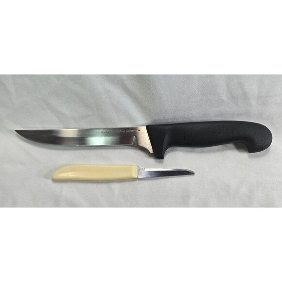 Vintage 11 Kitchen Knife Mixed Lot Washington Forge Master Carver Maxam Russell - Picture 14 of 16